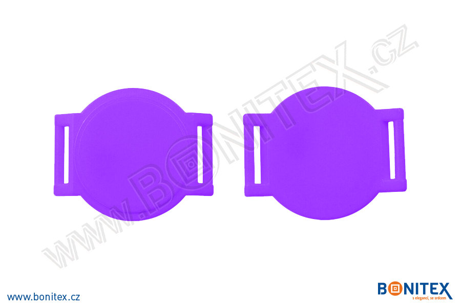 Náramek-nylon-INA55-samostatné tělo s čipem-s RFID-125 kHz-fialový, čip: EM4102. - bonitex